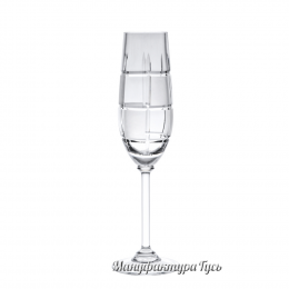 Хрустальный набор бокалов для шампанского  6шт. 900/176