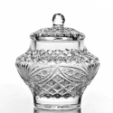 Хрустальная ваза для сахара с крышкой  «Амели» пр.рис.