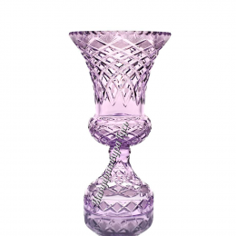 Хрустальная декоративная ваза "Имперская" цвет - неодим