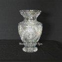 Хрустальная ваза для цветов "Амфора" бесцветная