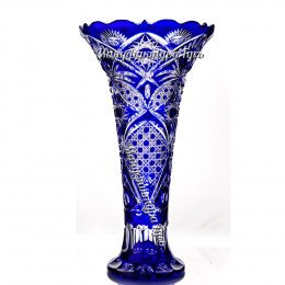 Хрустальная ваза для цветов "Петергоф" большая