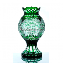 Хрустальная декоративная  ваза  «Каменный цветок»