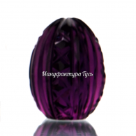 Хрустальное изделие «Яйцо» цв. фиолетовый