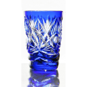 Хрустальный набор стаканов "Купец" цв.синий